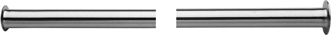ASW Kupferrohr 453005 10 x 300mm, tube évasé 3/8"x1/ 801 ", chromé