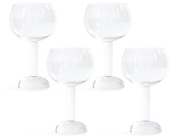 Zodax Madrid Red Wine Glasses, Set of 4