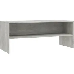 vidaXL TV-Schrank Betongrau 100x40x40 cm Holzwerkstoff