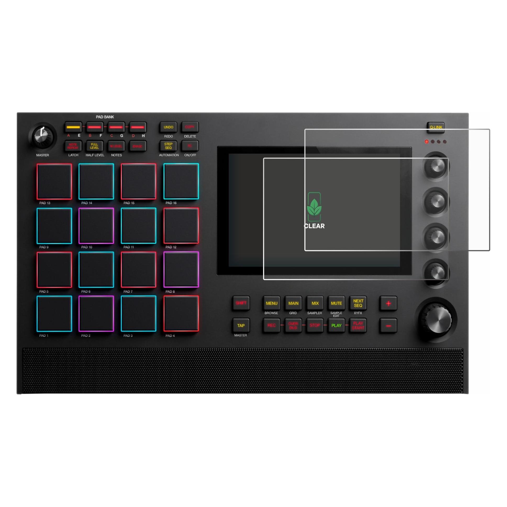 ScreenLeaf Schutzfolie für Akai MPC Live III Displayschutz Display Schutz Folie Klar Transparent (6161518)
