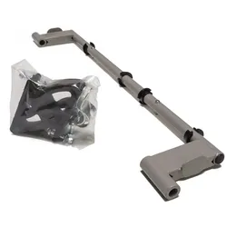 Achse CUB, Burley, für Cub Baujahre 2010-2012, Push Button, Farbe: silber, VE: 1 Stk.