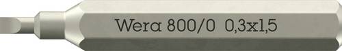 Wera 05058104001 800 Micro Schlitz-Bit Antrieb: 5/32" (4 mm) Abtrieb: Kreuzschlitz Phillips 1.5mm