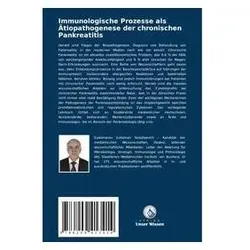 Immunologische Prozesse als Ätiopathogenese der chronischen Pankreatitis, Fachbücher von Suleiman Suleimanov