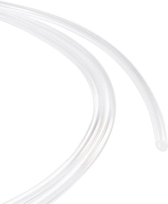 Transparante PVC slang, 3 meter, Binnendiameter: 2 mm, Buitendiameter: 4 mm