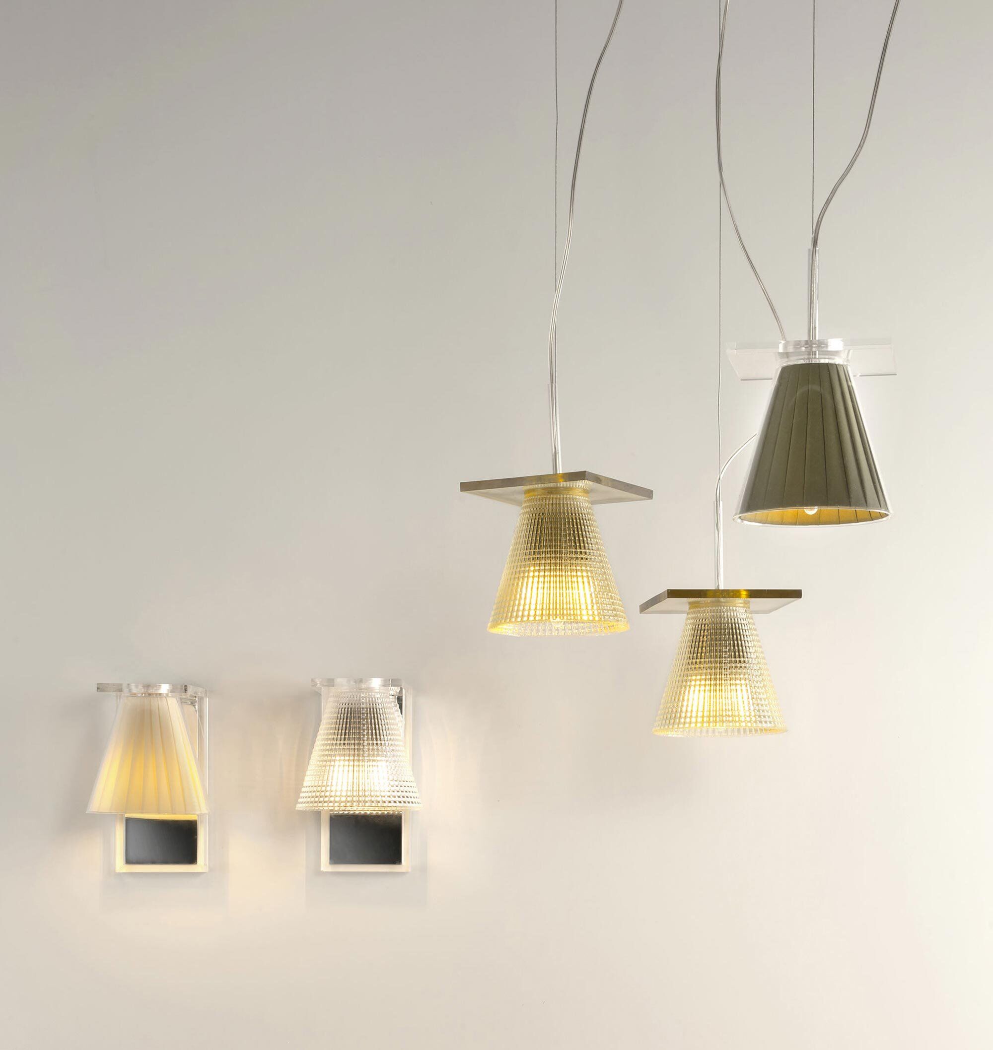 Kartell Light-Air Wandleuchte (glasklar transparent) glasklar transparent