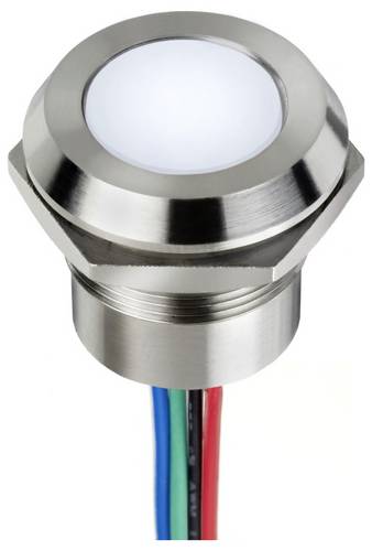 APEM Q22F1CXXY24E LED-Signalleuchte Gelb Flush 59 mcd