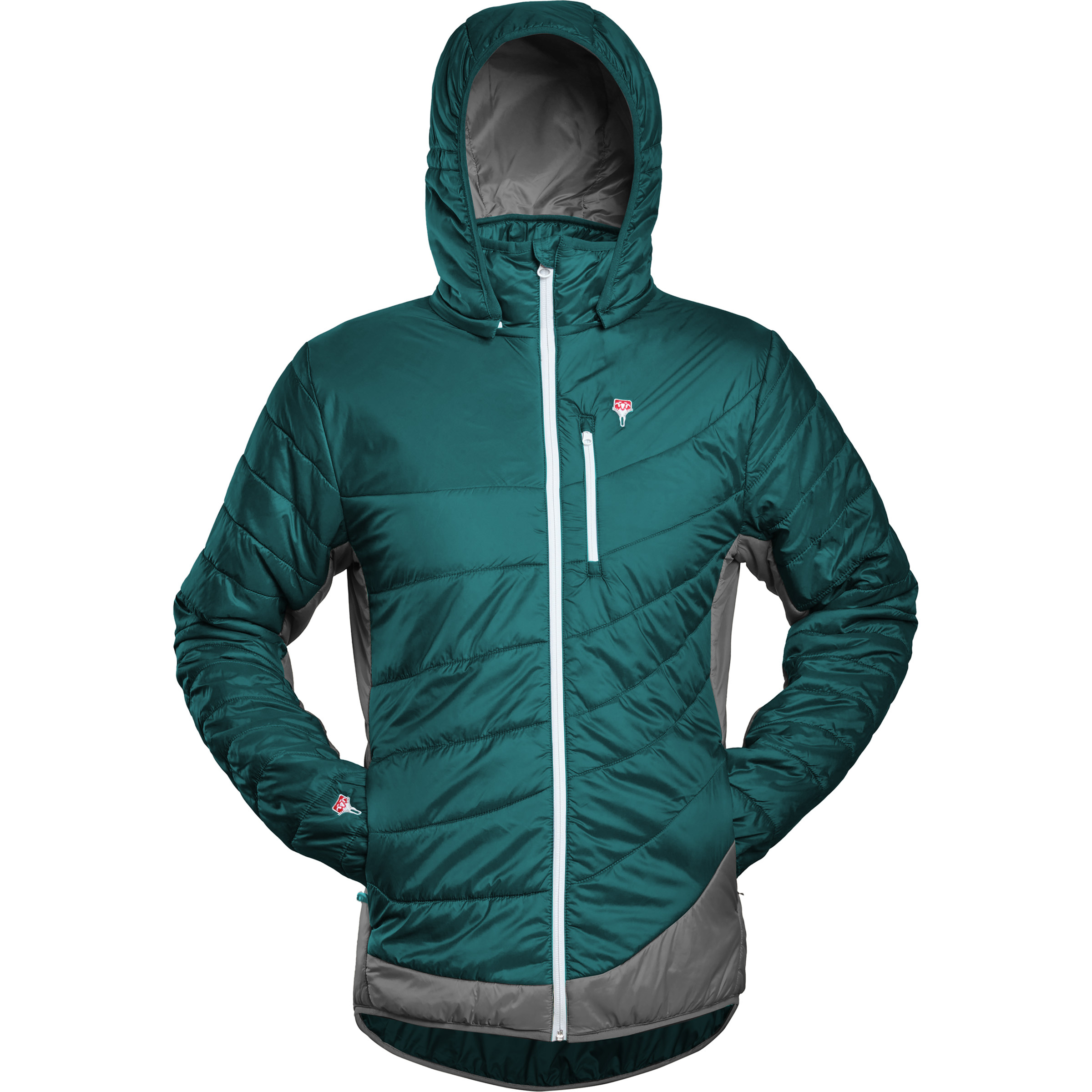 Grüezi Bag Refreshful SilkWool Herren Isolationsjacke gruen Größe XXL Trekking Klein verpackbar Wasserabweisend