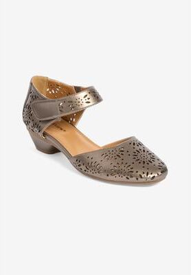 Women's The Rhodes Pump by Comfortview in Bronze (Size 11 M)