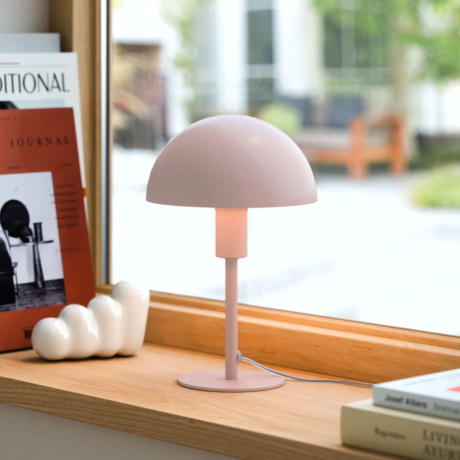 Nordlux Ellen Mini tafellamp - Lichtroze - Scandinavisch design - Metaal