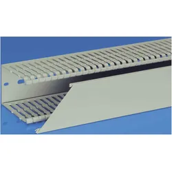 RS PRO, Kabelschutz + Kabelführung, Grey Panel Trunking W80XH80 (Kabelkanal, 200 cm)