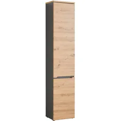 Hochschrank Memphis Artisan Eiche/Grau