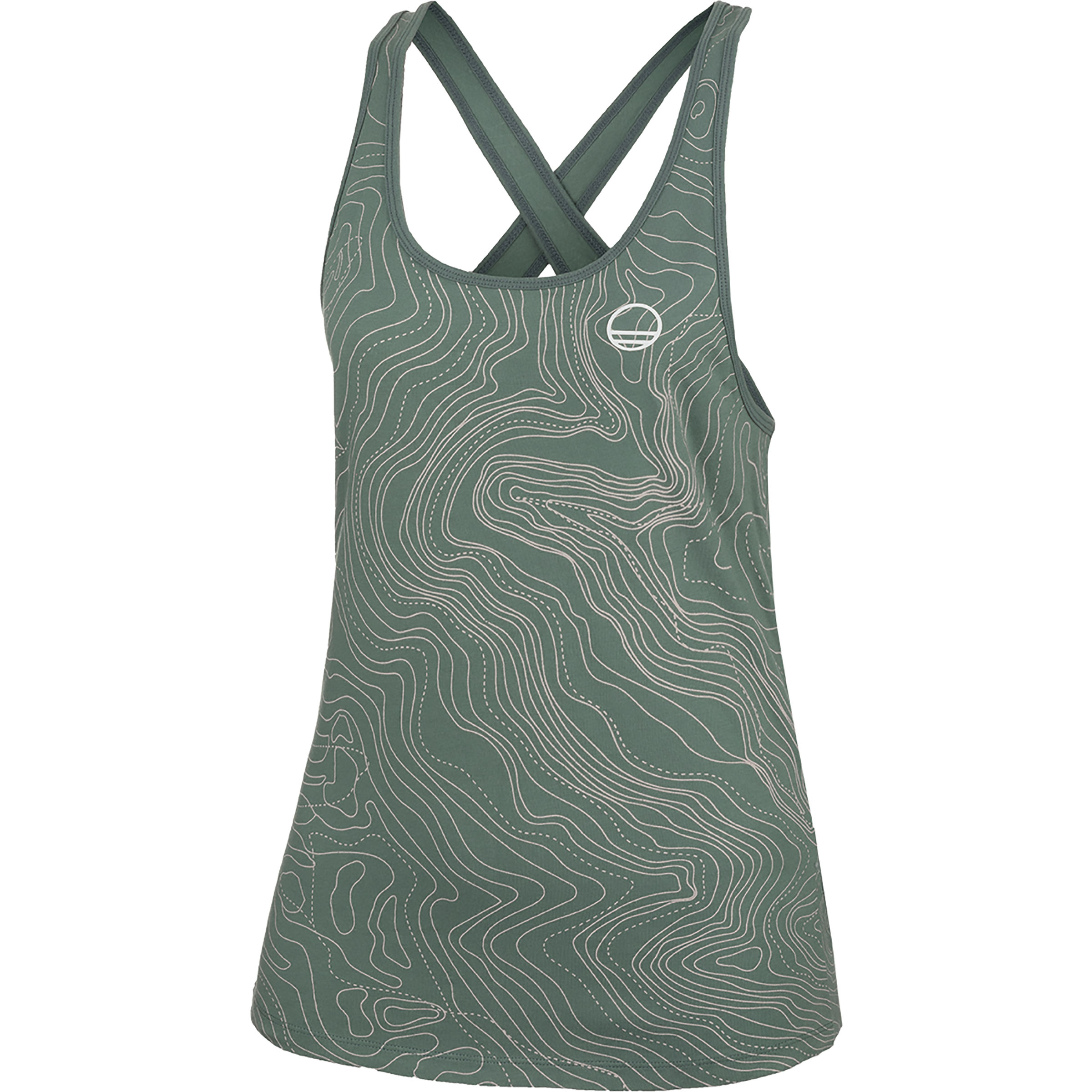 Wild Country Flow Top Damen Tanktops gruen Größe XXS Bouldern | Sportklettern Elastisch