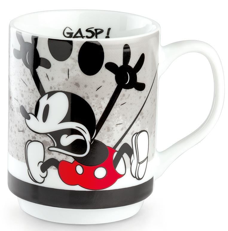 Egan MICKEY I AM stapelbare beker, grijs, 350 ml