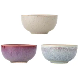 Bloomingville - Addison Bowl - Rose - Stoneware, Schüssel + Schale, Rosa