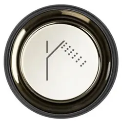 Gessi Venti20 Bedientaste-Abdeckung Antikalk-Handbrause, SP03294845, Farbe: Dark Bronze
