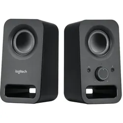 Logitech Z-150 kompakte Stereo-Lautsprecher, schwarz