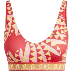 ADIDAS Damen BH FARM Rio Medium-Support Cup A-C, Größe L in Rot Rot