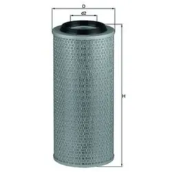 Luftfilter MAHLE LX 2635