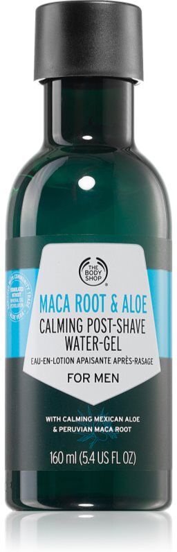 The Body Shop Maca Root & Aloe Calming Post-Shave Water Gel gel après-rasage avec effets apaisants 160 ml