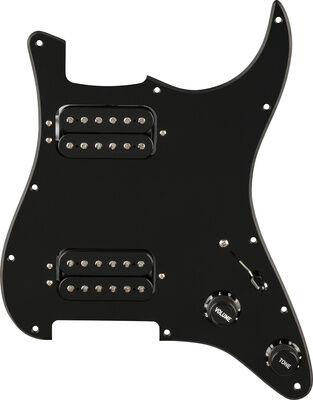 Fender Pre Wired Pickguard HH BK