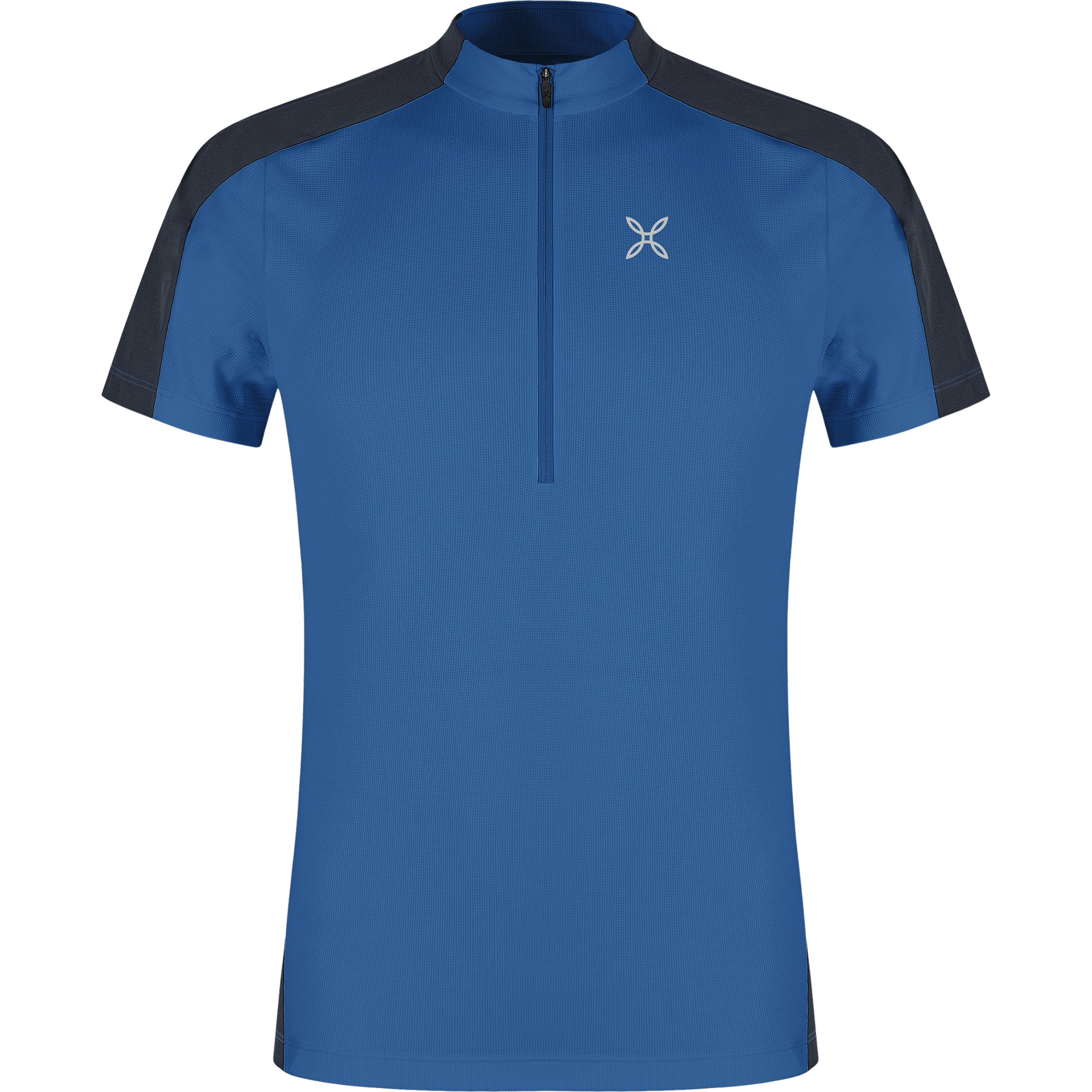 Montura Hade Zip Herren T-Shirts blau Größe S Trekking Schnell trocknend