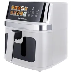 Melchioni Heißluftfritteuse 8L 2200W Doppelheizung LED Display 10