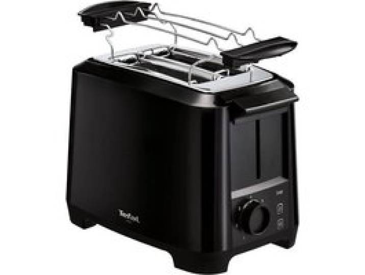 Grille-Pain - Tefal - tt1408 - Noir - 2 Tranches - 2 Emplacements
