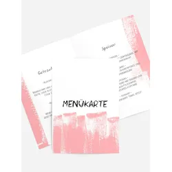 Menükarten Geburtstag selbst gestalten mit Spruch und Fotos im Onlinedesigner bei Meine-Kartenmanufaktur.de