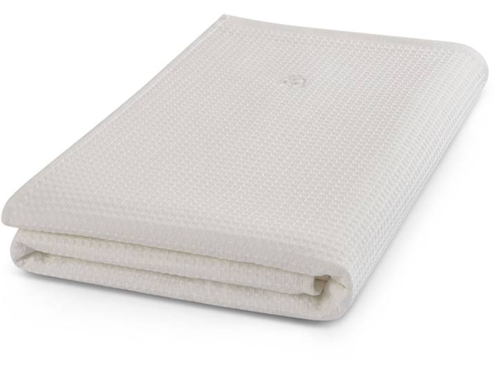 Duschtuch ROSS Waffelpique , beige (ecru), B:70cm L:140cm, Frottier, Baumwolle, Handtücher, Duschtuch, 100% Baumwolle