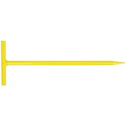 Orit, Zubehör Verlegematerial, WP-C-H-400-1021-000 Gewindestift mit T-Griff 400 mm x 15 mm RAL 1021 (Keil)