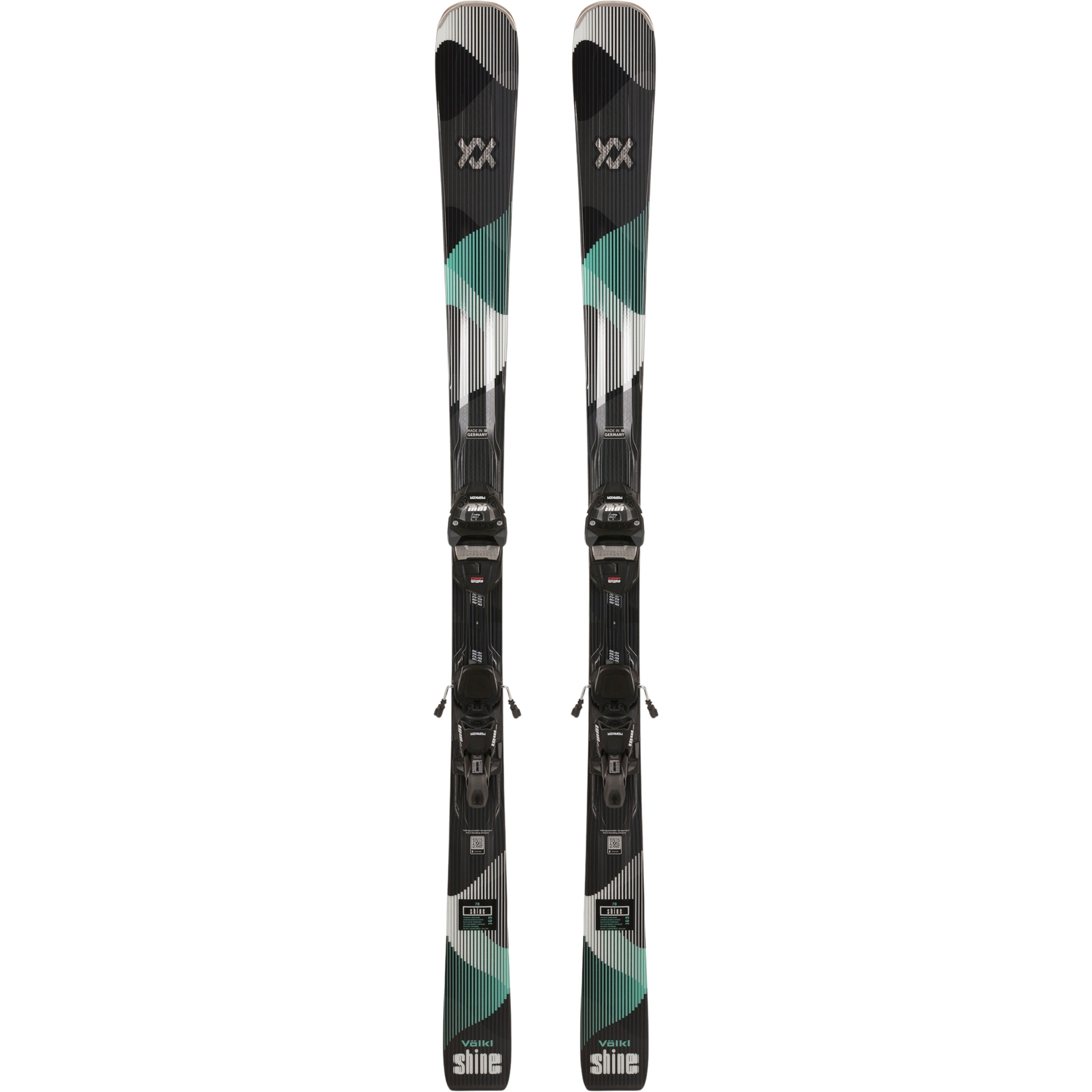 Völkl Shine 78 Lowride + Lr 11 TCX Alpinski 26/27 Damen Alpinski weiss Größe 149cm Skifahren