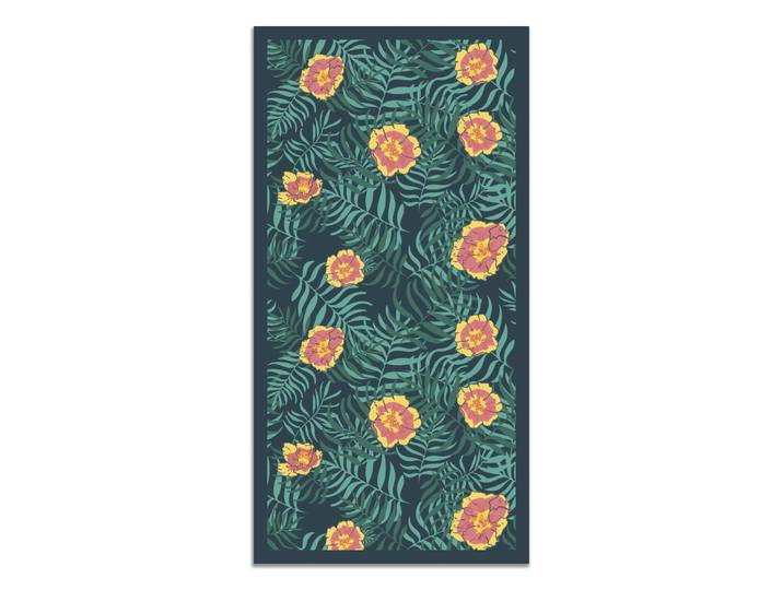 Tapis vinyle plantes 120x170cm