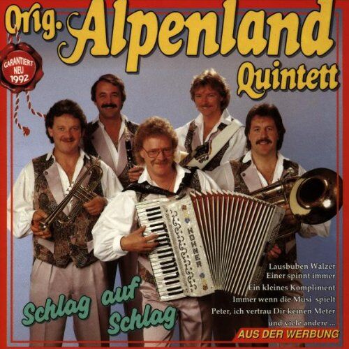 Original Alpenland Quintett - Schlag auf Schlag - Preis vom 11.10.2026 03:10:56 h