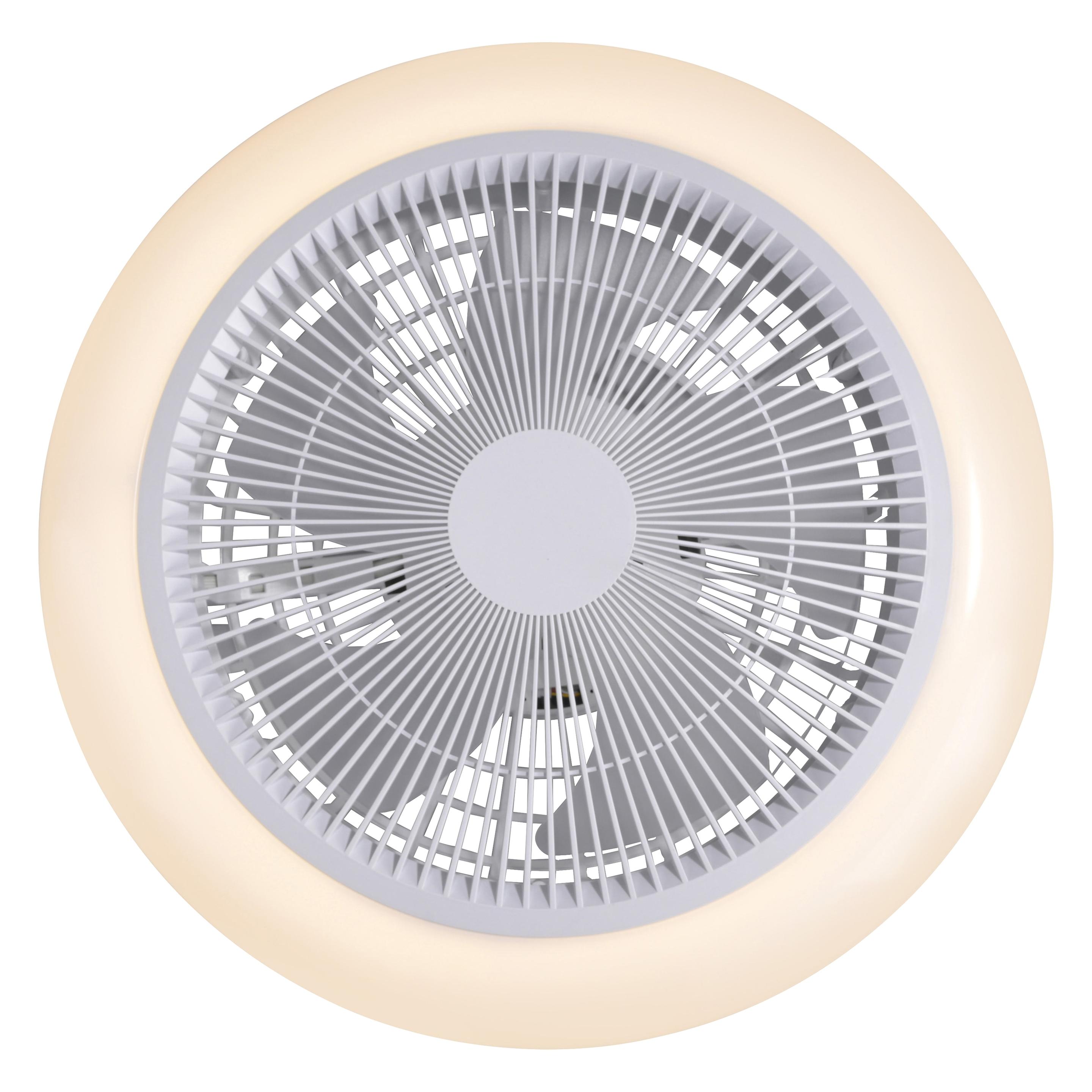 Just Light LED Deckenventilator BRENDA RGB warmweiss - kaltweiss + RGB, dimmbar, inkl. Fernbedienung (14623-16)