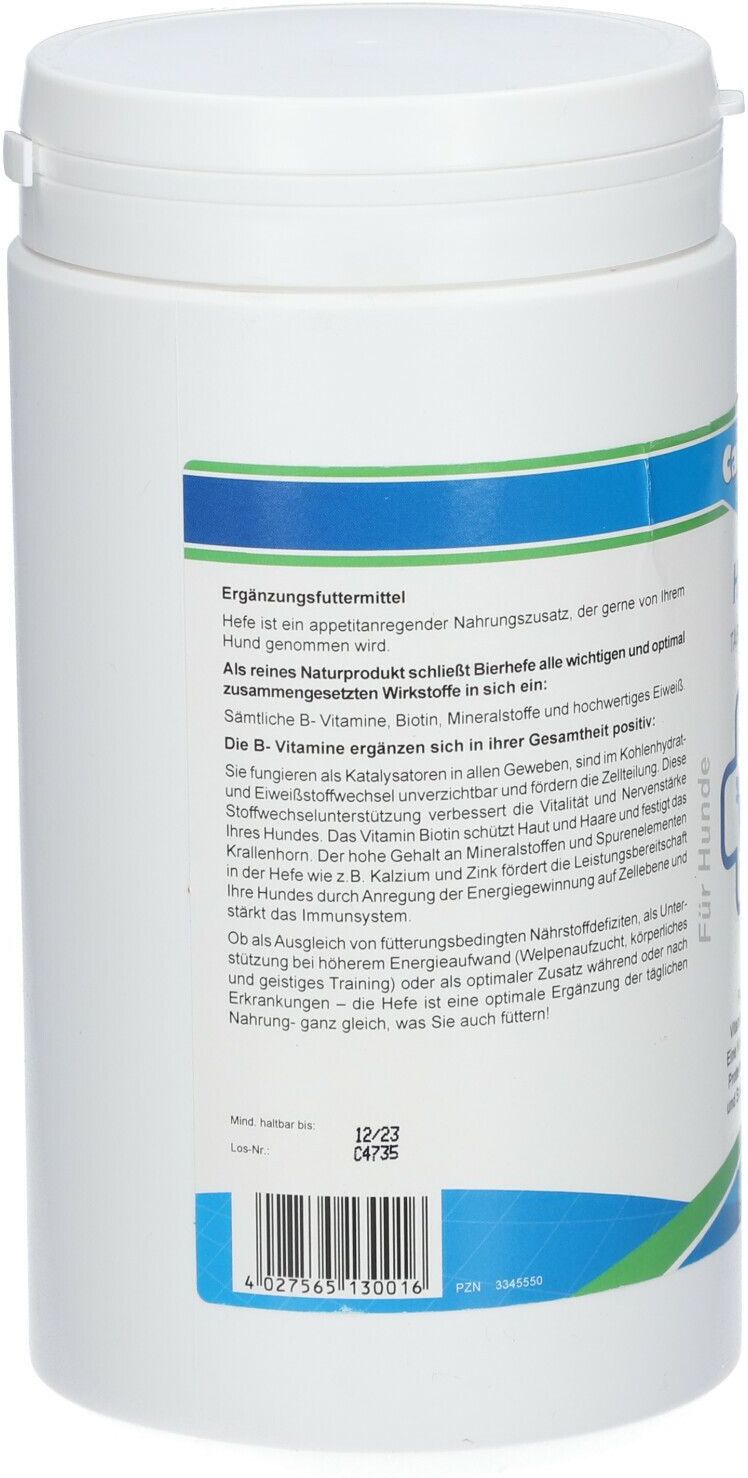 Canina Hefe Tabletten vet. 800 g