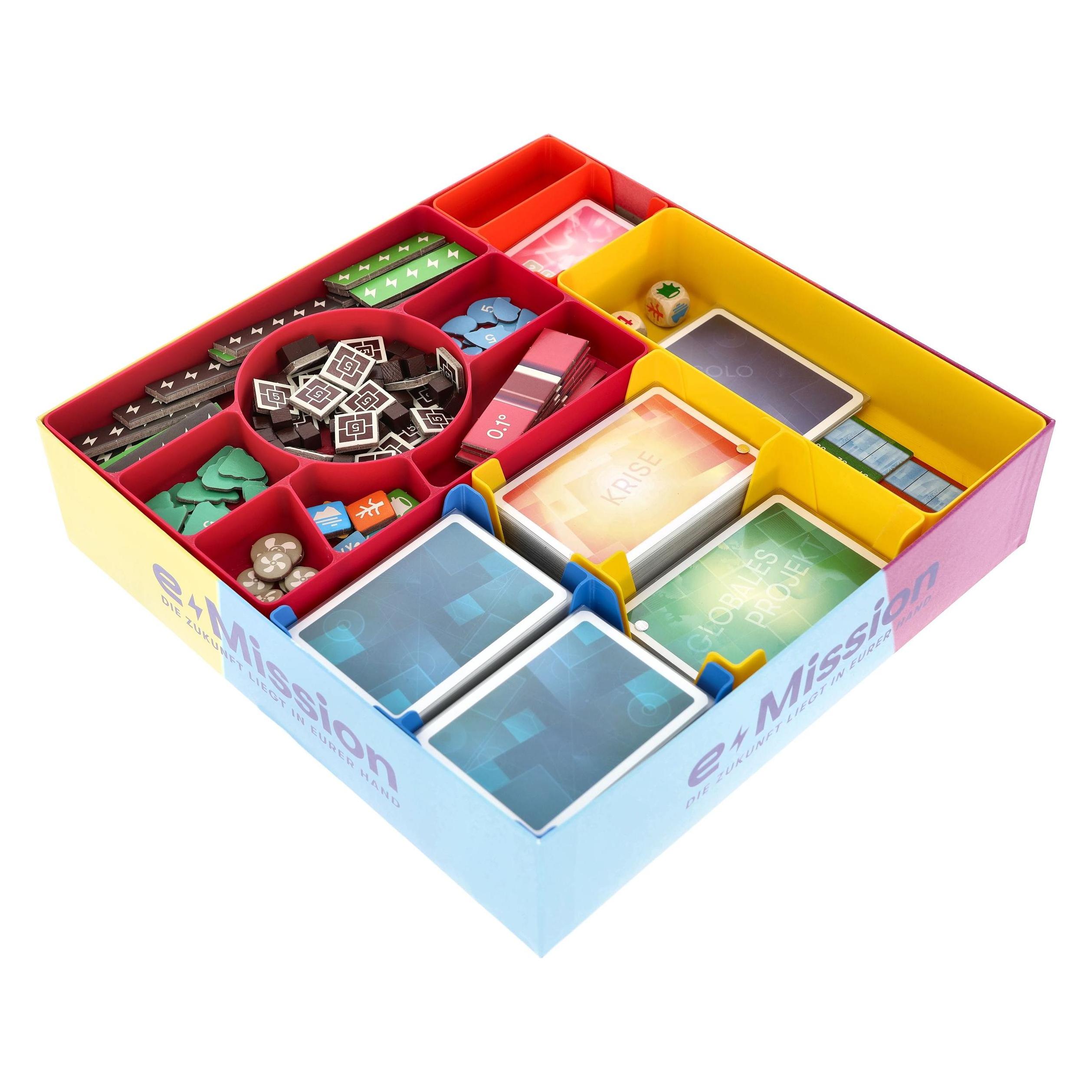 Feldherr Organizer Insert für E-Mission - Grundspielbox (Kunststoff) (65745)