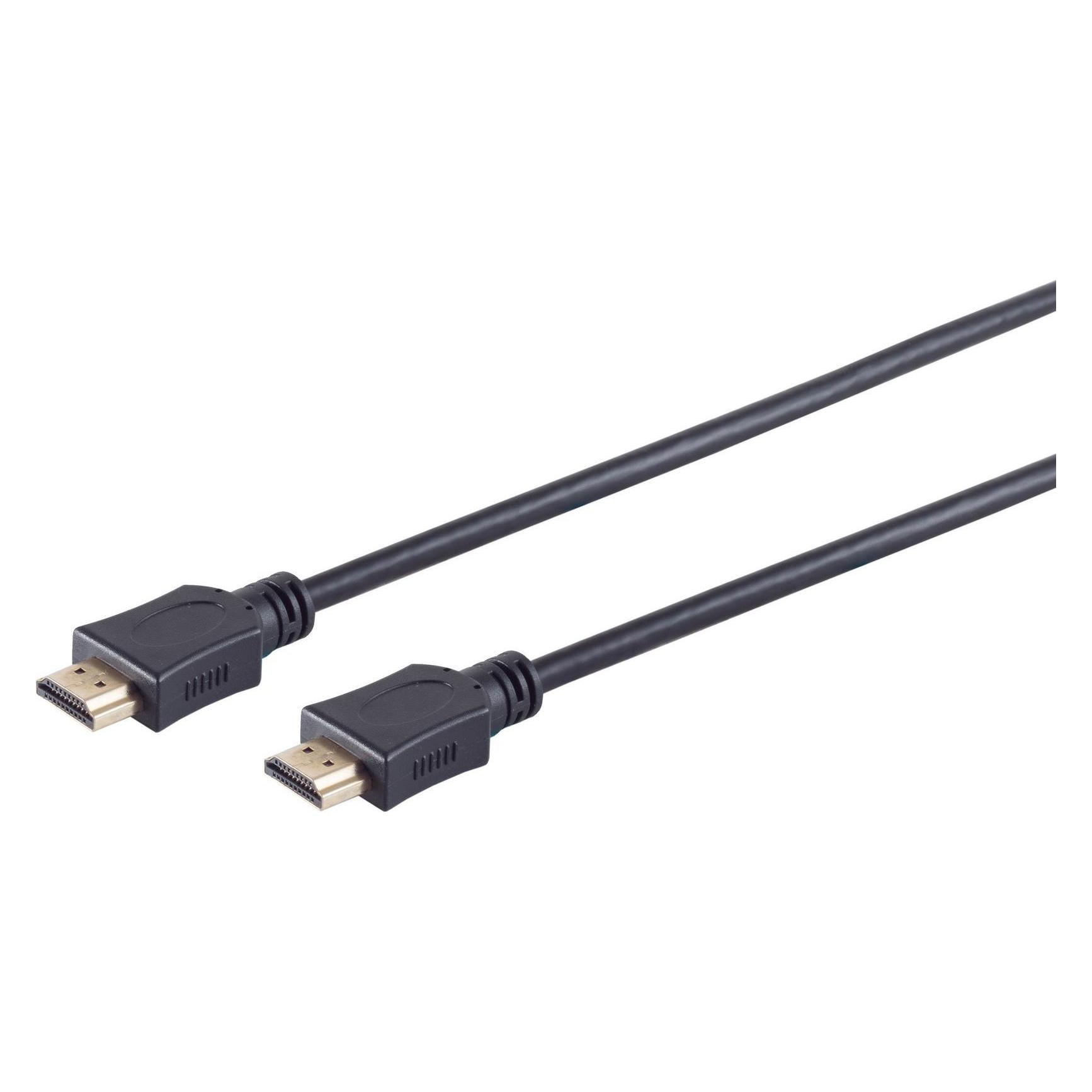 Shiverpeaks S/CONN maximale Konnektivität HDMI-Verbindungskabel-HDMI A-Stecker auf HDMI A-Stecker, OD 6mm, vergo (7.50 m) (77477-10)