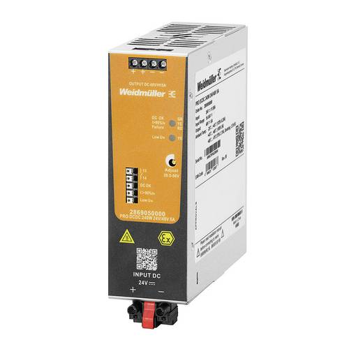 Weidmüller 2869060000 DC/DC-Wandler 48V 6A 240W Inhalt 1St.