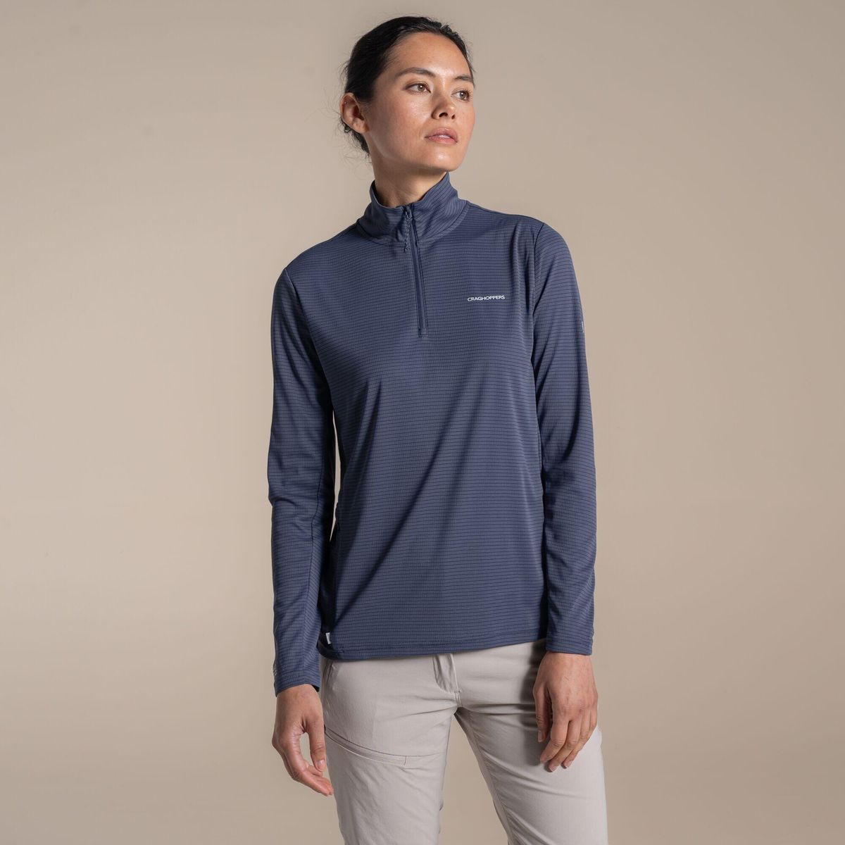 Craghoppers Nosilife Solarshield+ Half Zip Top anthracite (H03) 36 CWT1405 H03 10L