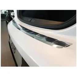 Avisa, Kennzeichenhalter, Edelstahl Ladekantenschutz für Peugeot 208 ab 2019 bis heute (Heck, Universal)