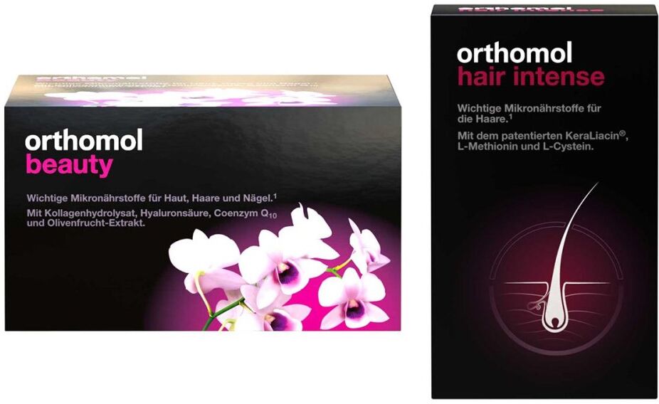 Orthomol Beauty (Nachfüllpackung) + Orthomol Hair Intense