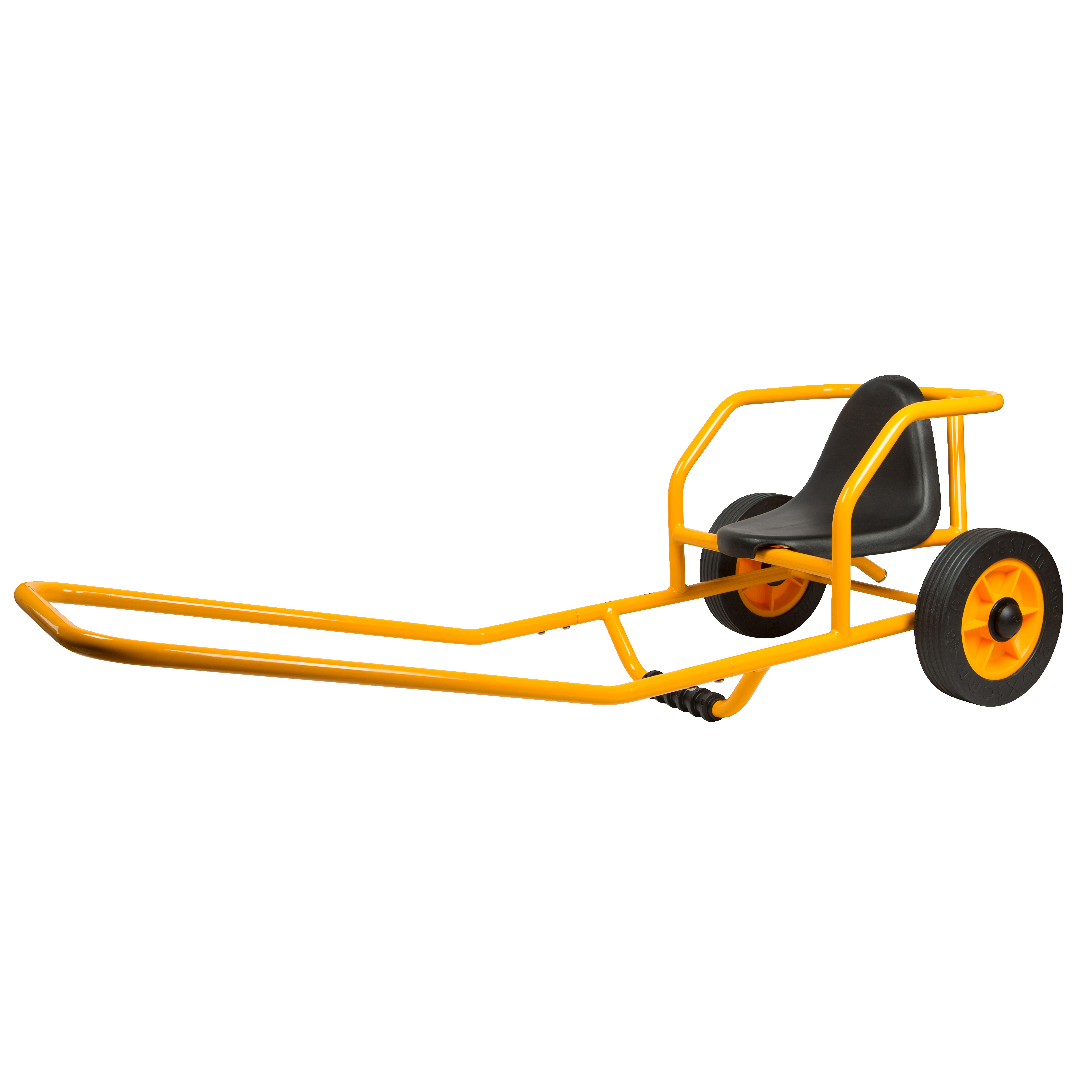 Rabo Dreiräder Rikscha für 2 Kinder, 70 kg Tragkraft, 150x59,5x47 cm