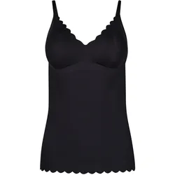 Da. Spaghettishirt herausn. Pads Sensation Damen Unterhemd
