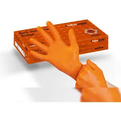Meditrade Nitril StellarGrip orange Gr.M