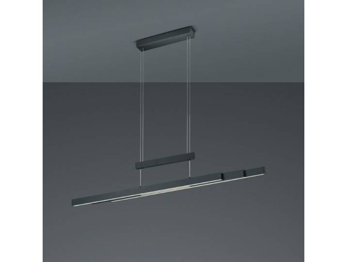 Trio Pendelleuchte Trajan, LED, ausziehbar, Esstischlampe - Schw