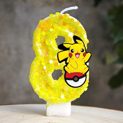 Uplift Picks Pikachu Number Birthday Candle Adds Character Fun To Every Celebration Cake b (8)
