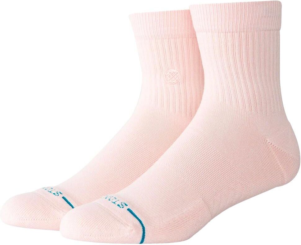 Stance  - Icon Quarter Socks Pink - M - Chaussettes