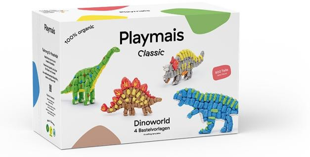 PlayMais Classic Dinoworld knutselset met dinosaurussen
