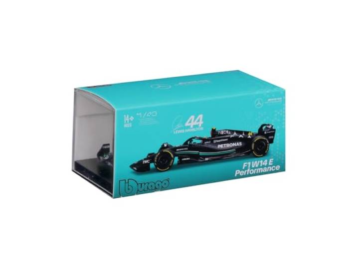 BBURAGO Auto F1 ESC 1:43 Mercedes 2023 Fall Hamilton