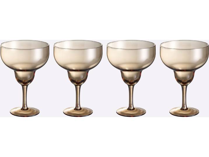 Gläser-Set, transparent, B:11,5cm H:17cm, Glas, Trinkgefässe, Gläser-Set